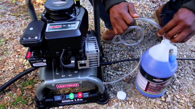 How To Use Soap Dispenser On Craftsman Pressure Washer
